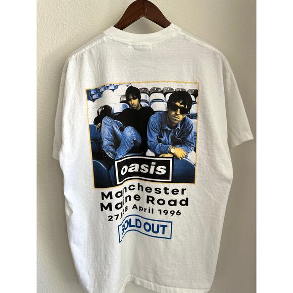 Oasis "What's the Story Morning Glory?" Vintage Reprint Single Stitch T-shirt - Picture 3 of 6